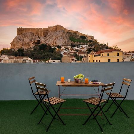 Plaka Apartment With Terrace View Athena Bagian luar foto
