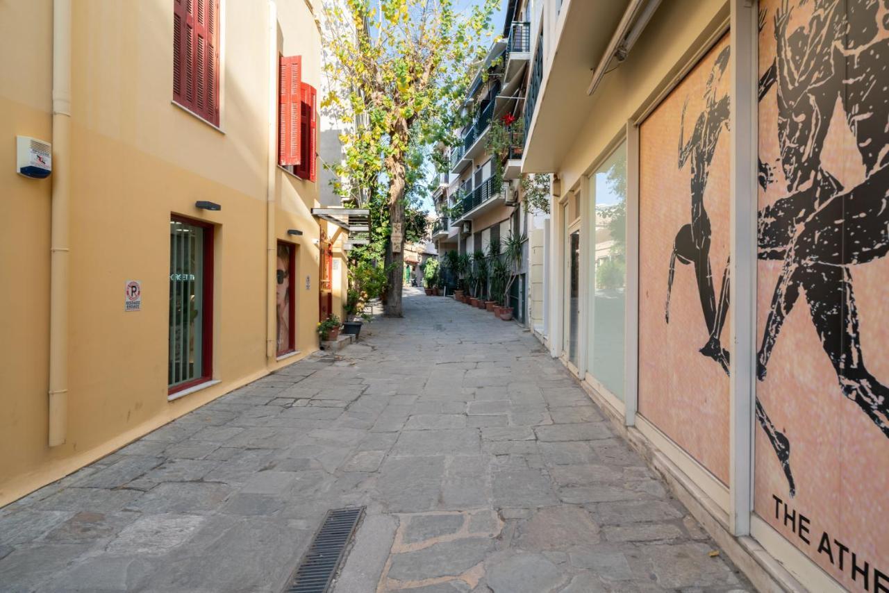Plaka Apartment With Terrace View Athena Bagian luar foto